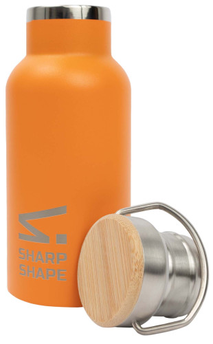 Nerezová láhev 350 ml oranžová Sharp Shape
