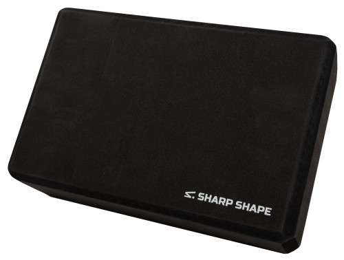 Jóga blok černý Sharp Shape