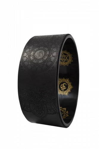 Yoga wheel Mantra černý Sharp Shape