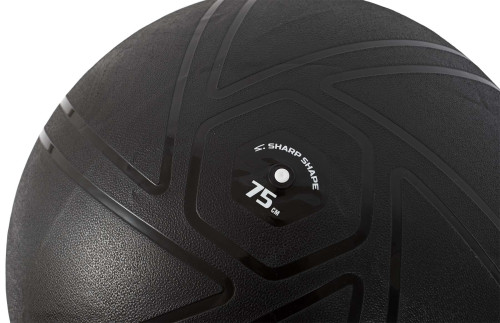 Gymnastický míč Pro 75 cm černý Sharp Shape