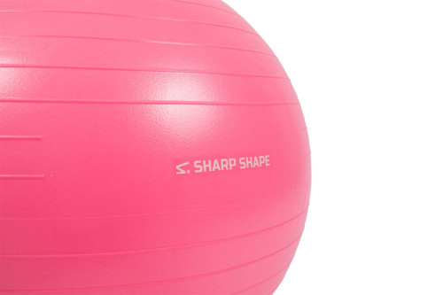 Gymnastický míč 55 cm růžový Sharp Shape