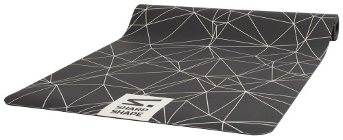 Podložka na jógu PU Spacetime černá Sharp Shape