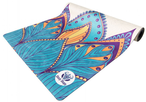 Podložka na jógu ECO mat Mandala Sharp Shape + ručník ZDARMA