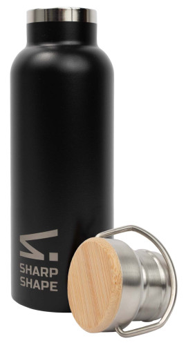 Nerezová láhev 500 ml černá Sharp Shape