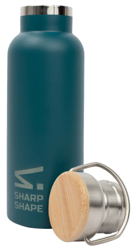Nerezová láhev 500 ml tmavě modrá Sharp Shape