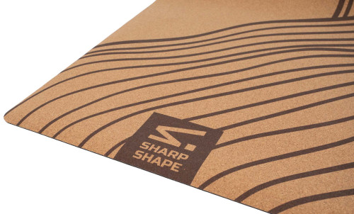 Korková podložka na jógu Zen Sharp Shape
