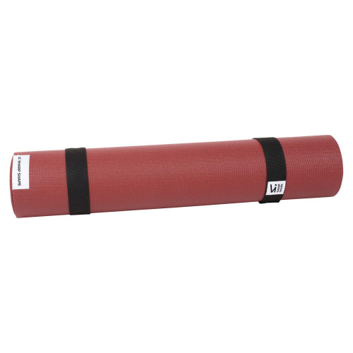 Podložka na jógu PVC PRO mat červená Sharp Shape