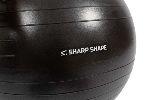 Gymnastický míč 75 cm černý Sharp Shape