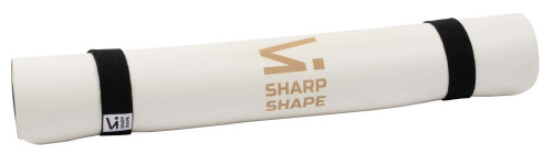Podložka na jógu PU Shanti bílá Sharp Shape