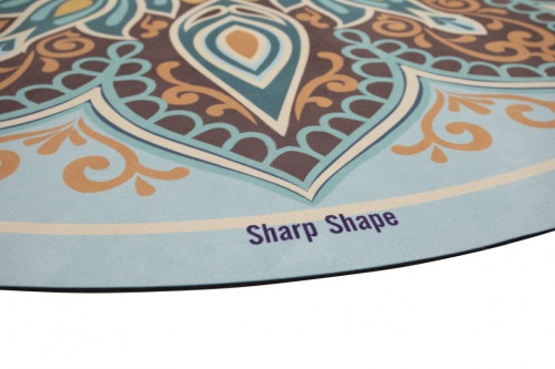 Kruhová podložka na jógu Mandala Sharp Shape