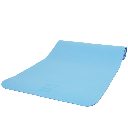 Podložka na jógu Dual TPE modrá Sharp Shape