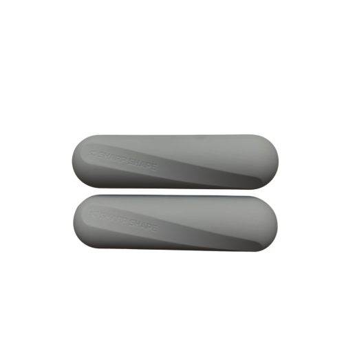 Silikonové činky moonstone béžová 2x1kg Sharp Shape