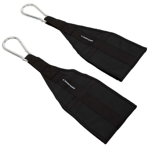 Závěsy na přednožování AB Strap černý Sharp Shape