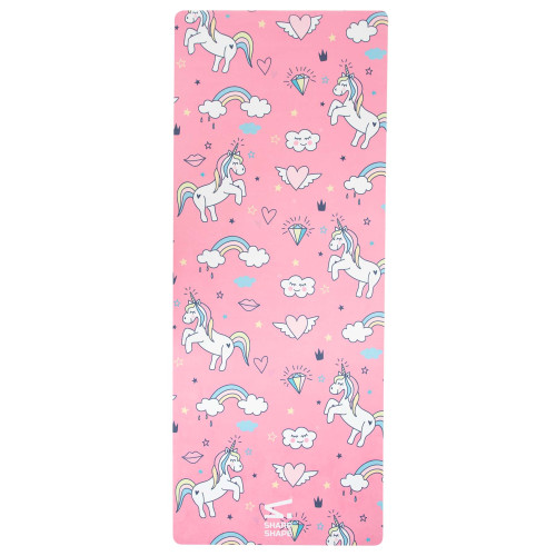 Dětská podložka na jógu ECO mat Unicorn Sharp Shape