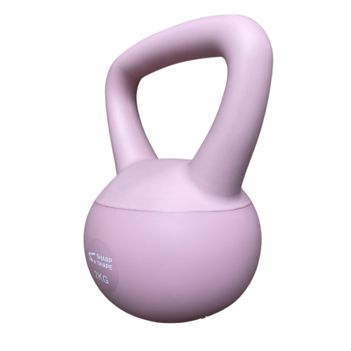 Soft kettlebell 2 kg růžový Sharp Shape