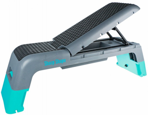 Posilovací lavice a stepper Sharp Shape