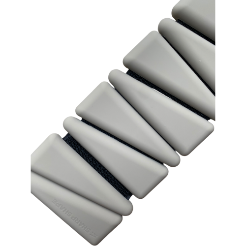 Silikonové závaží 2x0,5kg moonstone béžová Sharp Shape