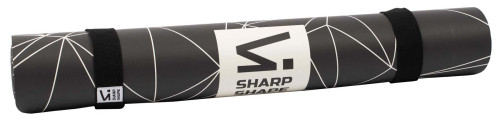 Podložka na jógu PU Spacetime černá Sharp Shape