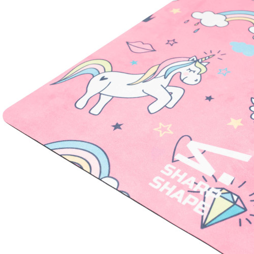 Dětská podložka na jógu ECO mat Unicorn Sharp Shape