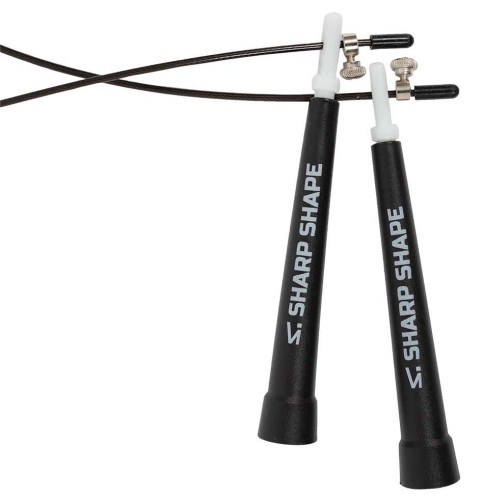 Švihadlo Quick rope černé Sharp Shape