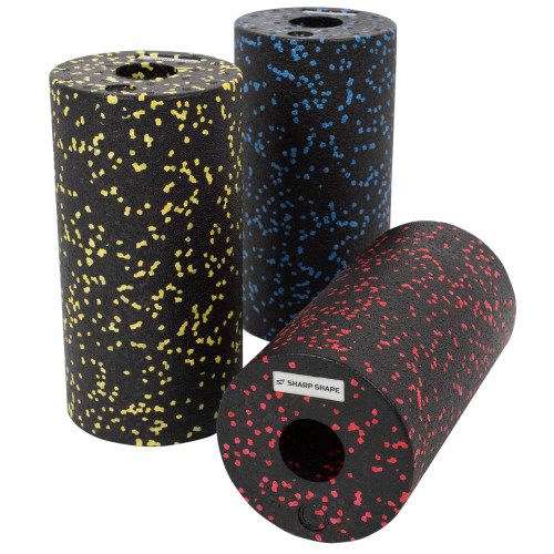 Sharp Shape masážní válec Foam roller 30 cm, modro-černá barva