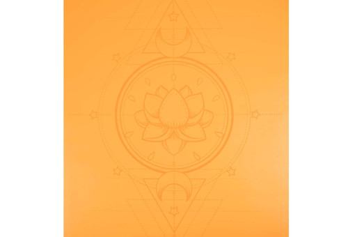 Podložka na jógu PU Dream oranžová Sharp Shape