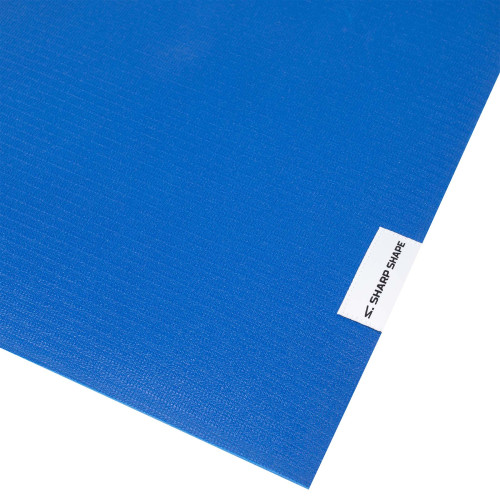 Podložka na jógu PVC PRO mat modrá Sharp Shape