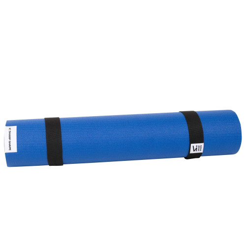 Podložka na jógu PVC PRO mat modrá Sharp Shape