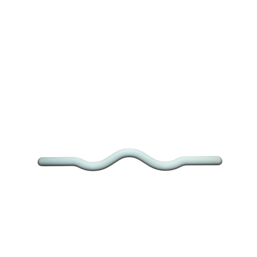 Ergonomická činka zelená 6,8kg Sharp Shape