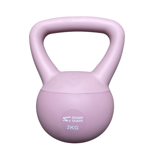 Soft kettlebell 2 kg růžový Sharp Shape