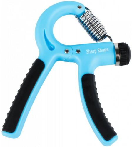 Nastavitelný posilovač rukou modrý Sharp Shape