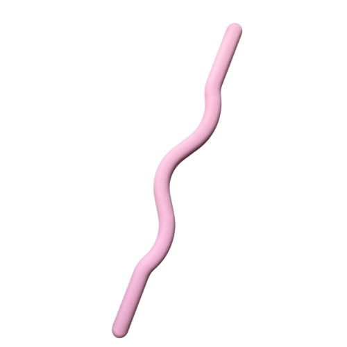 Ergonomická činka růžová 6,8kg Sharp Shape