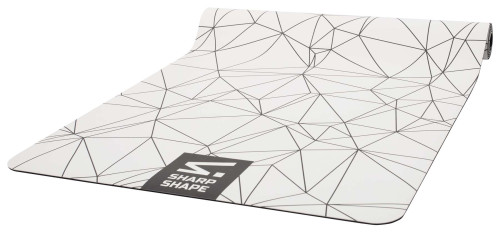 Podložka na jógu PU Spacetime bílá Sharp Shape