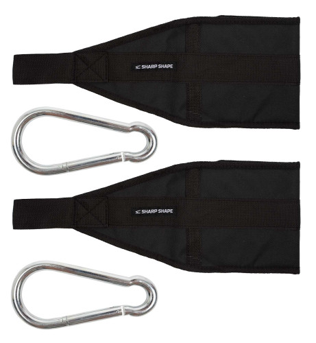 Závěsy na přednožování AB Strap černý Sharp Shape