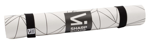 Podložka na jógu PU Spacetime bílá Sharp Shape