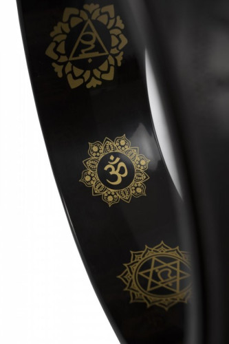 Yoga wheel Mantra černý Sharp Shape