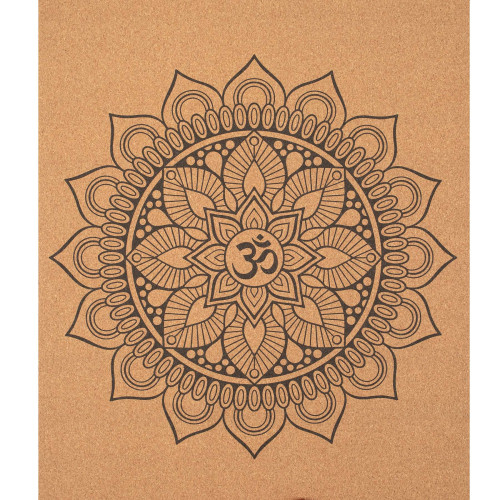Korková cestovní jogamatka Mandala Sharp Shape