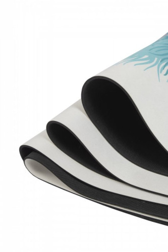 Kruhová podložka na jógu Peacock Sharp Shape