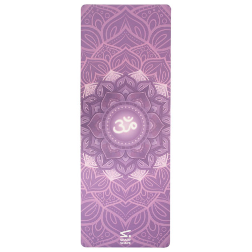 Podložka PU-frosted Yoga mat Om Sharp Shape