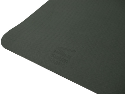Podložka na jógu Dual TPE černá Sharp Shape