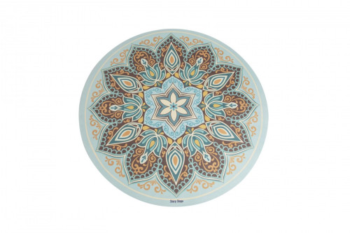 Kruhová podložka na jógu Mandala Sharp Shape