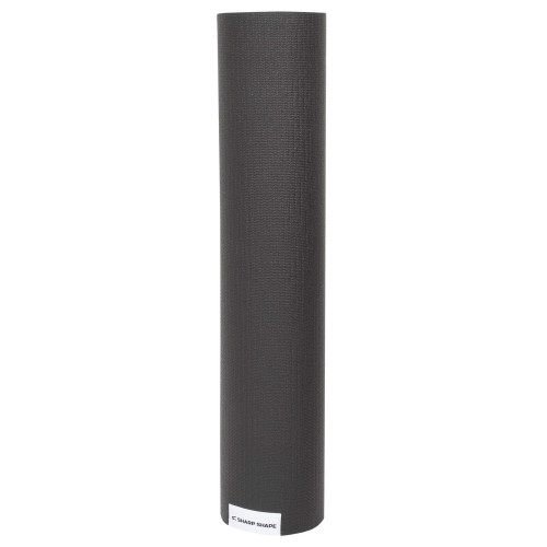 Podložka na jógu PVC PRO mat černá Sharp Shape