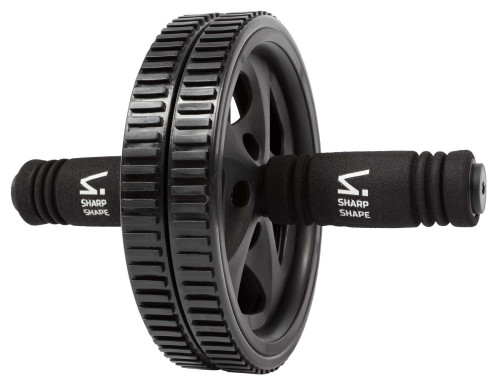 Posilovací kolečko AB wheel černé Sharp Shape